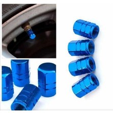 1001 Aee® Alüminyum Sibop Kapağı 4’lü Set – Hexagon Tasarım Metal Lastik Valf Kapağı Otomobil