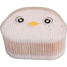 1001 Penguen Temalı Bambu Kulak Çubuğu 500LÜ