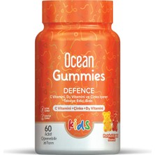 1001 Orzax Ocean Smart Gummies Defence Çiğ. Jel Form 1 Adet (60'lı)