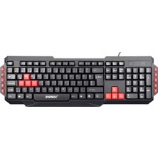 1001 Kb-G7 Armor Siyah USB Q Gaming Oyuncu Klavyesi