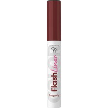 1001 Flash Liner Colored Eyeliner - 110 Burgundy - Renkli Likit Eyeliner
