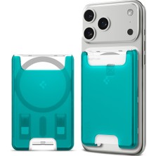 1001 Magsafe Destekli Cüzdan Classic C1 Mag Fit (3 Kartlık) Mavi - AFA07397 (Spigen Tr Garantili)