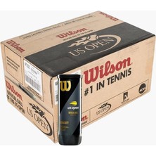 1001 24 Kutu Wilson Us Open Tenis Topu Vakum Ambalajda 1 Box (Koli) WRT106200 (Sarı)