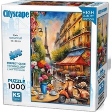 1001 Puzzle 1000 Parça Paris, 48 x 68 cm
