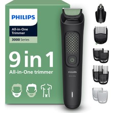 1001 3000 Serisi 9in1,erkek Bakım Seti,yüz/saç/vücut Tıraş Makinesi,ıslak/kuru KULLANIM,MG3946/15