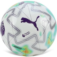 1001 Orbita Play Pl Thrill Unisex Yetişkin Top, Puma White-Multicolor, 5