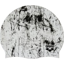 1001 Print 2 Bone/lacquer Silikon Yüzücü Bonesi, Tek Ebat, 3468337643999, Çok Renkli