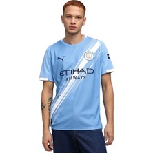 1001 Manchester City 25/26 Home Jersey Replica Erkek Mavi Futbol Forma 78033801