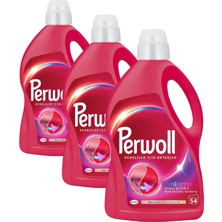 1001 Geliştirilmiş Renkli Sıvı Çamaşır Detarjanı 2970 ml 3lü Paket, 2.97L 3lü Paket