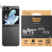 1001 Hoops Samsung Galaxy Z Flip6 Siyah Kamera Lens Koruyucu
