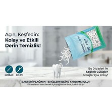 1001 Kürdanlı Diş Ipi 30 Adet Çift Etkili Hijyenik Kilitli Paket