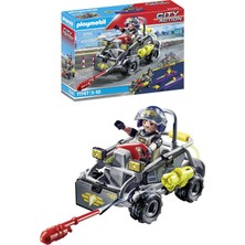 1001 City Action 71147 Swat-Multi-Terrain-Quad, Dönüştürülebilir Sek Sürat Teknesi, 5 Yaş ve Üzer