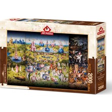 1001 Dünyevi Zevkler Bahçesi, Hieronymus Bosch 2000 Parça Puzzle
