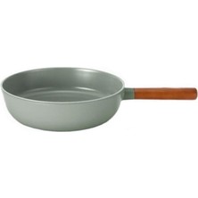 1001 Fika Aluminyum Döküm Wok Tava 26CM Gri
