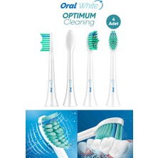 1001 Sonic Optimum Cleaning Yedek Diş Fırçası Başlığı, 4'lü Paket