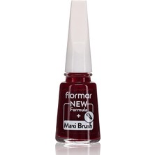 1001 Klasik Parlak Bitişli Yüksek Pigmentli Oje - Nail Enamel -306 Lost In Bordeaux New- 8682536035842