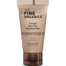 1001 Soyulabilir Kolajen Cam Cilt Maskesi, 1 Saat Içerisinde Etkili Niacinamide&ceramide Np Kolajen Mas