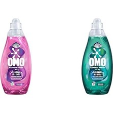 1001 Sıvı Çamaşır Deterjanı Seti (Renkli ve Beyaz Çamaşırlar Için, 2 x 1480 Ml)