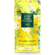 1001 Kolonyalı Mendil Klasik Limon 150 Li Doypack Poşet 5X10 Küçük Boy 1 Paket
