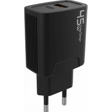 1001 45 Watt USB + Type-C Pd Hızlı Şarj Başlık Adaptör Fast Turbo Qualcomm 3.0 (Yerli Üretim) (45W