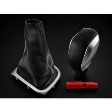 Renault Megane 3 Fluence Mat Krom Çerçeveli Vites Körüğü ve Mat Krom Model Vites Topuzu – 969356864R