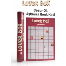 1001 Lover Box Çiftlere Özel Kazı Kazan Poster, 100 Yetişkin Aktivitesi, Premium Kalite, Koruyucu Kap