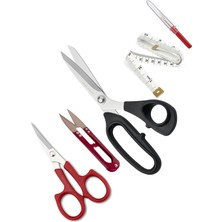1001 Plastik Saplı 11 No 28 cm Kumaş Kesim Makası Set Jpt-11