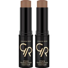 1001 Stick Foundation Contour No: 10 - Kontür & Fondöten 11 G (2 Paketi)