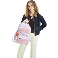 1001 Pierre Cardin Çocuk Okul Sırt Çantası 07PC1701 Mor