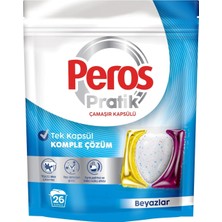 1001 Pratik Beyazlar 26'lı Çamaşır Kapsülü