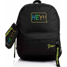 1001 Laptop Bölmeli Okul Çantası Hey!!! Multicolor 1525