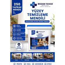1001 Islak Yüzey Temizleme Mendili Kova 250LI Ekonomik Tüm Yüzeyler Için Mendil