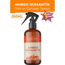 1001 Amber Romantik Oda ve Çamaşır Spreyi Oda Kokusu Oda Spreyi Room Spray 250ML