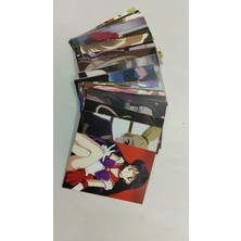 1001 Anime Estetik Duvar Kolaj Seti - 50 Adet Sailor Moon, Demon Slayer ve Popüler Anime Temalı Fotoğr