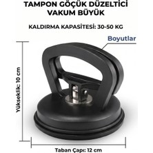 1001 Çok Amaçlı Vakumlama Araç Göçük Düzeltme Kaporta Çektirme Aparatı Vantuz Büyük Boy 12 cm