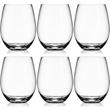 1001 6 Adet Borosilikat Cam Bardak 6'lı Set 500 ml Su ve Meşrubat Bardağı, Kokteyl Bardağı