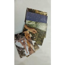 1001 Aesthetic Doğa ve Seyahat Temalı Duvar Kolaj Kiti - 50 Adet Paris Eyfel Kulesi ve Vintage Kaset Po
