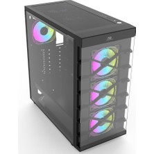 Powerboost PB-GR222BB 7-Rgb Fanlı Gaming Mid-Tower Pc Kasası