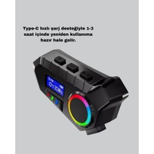 Zero Land Gelalsat Bluetooth 5.4 Kablosuz Interkom+ Motor Disk Kilidi