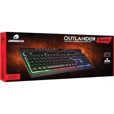 Gamebooster G69K Outlander Rainbow Aydınlatmalı Membrane Oyun Klavyesi