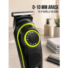 Arenes 5'i 1 Arada Erkek Tıraş Makinesi Hassas Kesim Sıfır Tıraş ve Sakal Bakım Seti - Lisinya