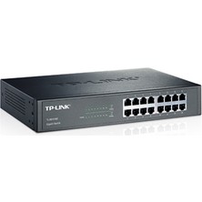 TP-Link Tp-Lınk TL-SG1016D 16 Port 10/100/1000 Gigabit Metal Kasa Desktop Switch Rack Mount