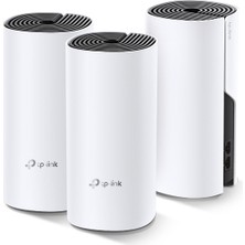 TP-Link Tp-Lınk Deco-E4, AC1200, Üçlü Mesh, 1200MBPS, Dual Band, 2port Megabit Lan, 370M2 Çekim Alanı, Router, Geniş Alan Internet Ağı Sağlayıcısı
