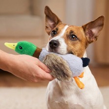 Runaway Sesli Ördek Peluş Köpek Oyuncağı ve Uyku Arkadaşı