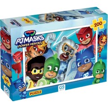 Mey İthalat Ca Games Pjmasks : Pijamaskeliler Lisanslı 200 Parça 33X48CM Çocuk Puzzle Yapboz Serisi