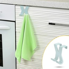 Ronanna Buğz Mutfak Banyo Dolap Kapağına Takılan Meta Havlu Askılığı Aparatı BX40