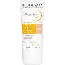 Frefly Store Bioderma Photoderm Ar SPF50+ Kızarıklık Karşıtı Çok Yüksek Korumalı Renkli Yüz Güneş Kremi 30 ml