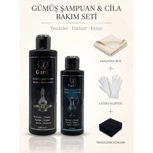 Gard Gümüş Temizleme Koruma ve Parlatma Seti Şampuan 240ml + Cila 125ml
