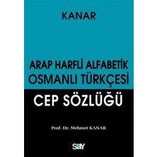 Say Arap Harfli Alfabetik Osmanlı Türkçesi Cep Sözlüğü