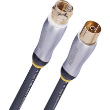 HY-P615 3 Metre RG6U6 F-M To 9.5 Tv F Kablo